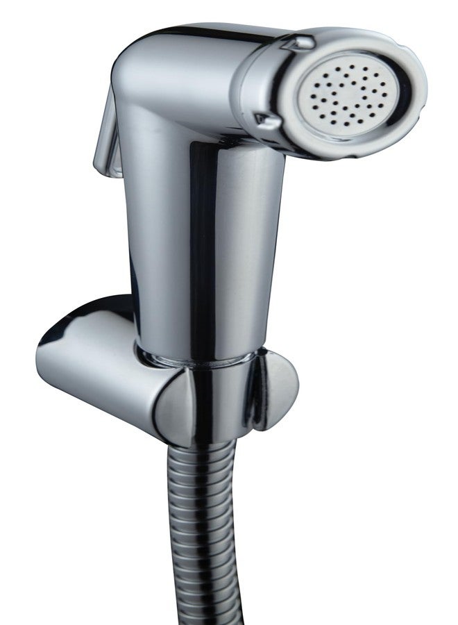 Hindware Italian Collection Health Faucet for Bathroom | Made of ABS | Comes with 1.2-Meter Stainless Steel Tube | Fluid | Blister Packing | 1-Year Manufacturer Warranty